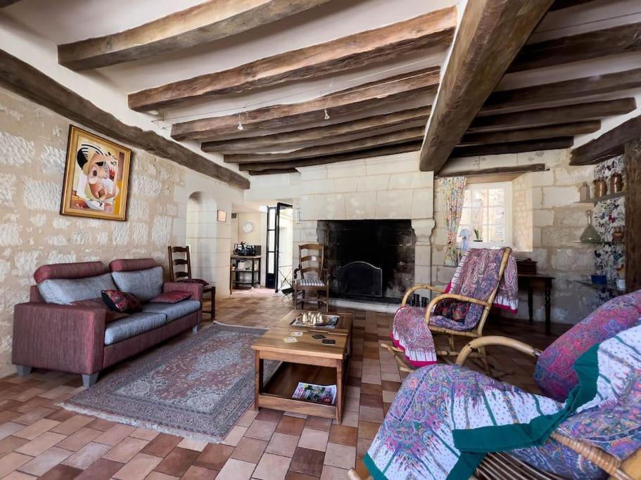 Maison Traditionnelle Centre Montsoreau Dış mekan fotoğraf